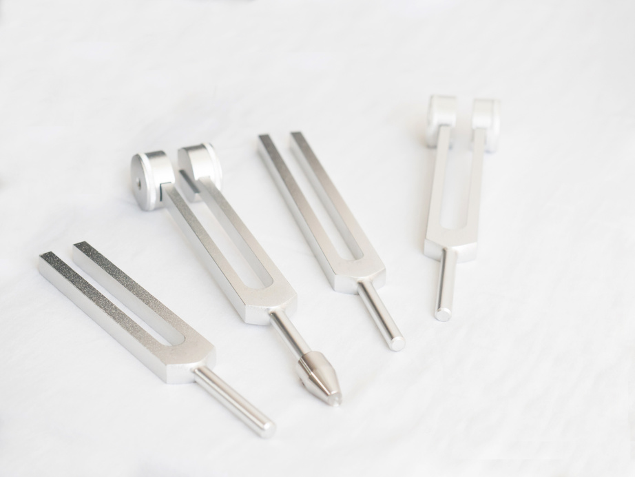 Tuning fork in sound therapy